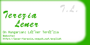 terezia lener business card